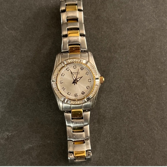 Silver and Gold Women\'s Watch